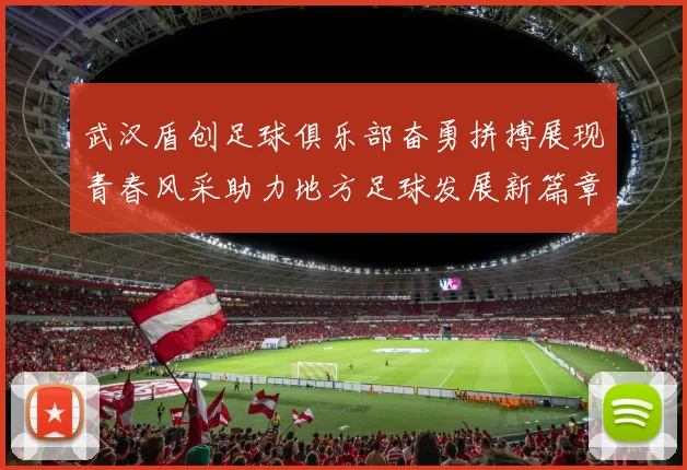 武汉盾创足球俱乐部奋勇拼搏展现青春风采助力地方足球发展新篇章